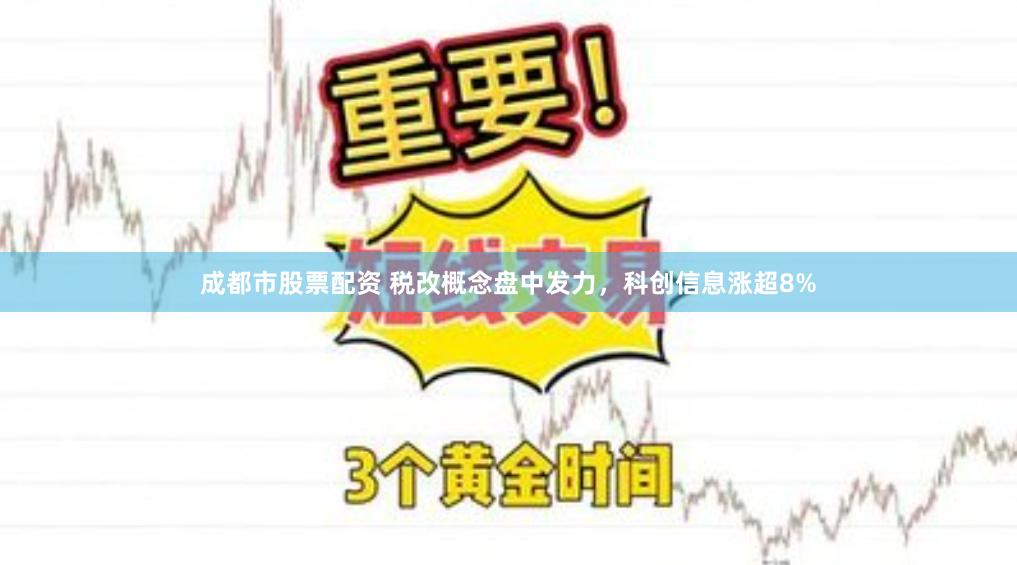 成都市股票配资 税改概念盘中发力，科创信息涨超8%