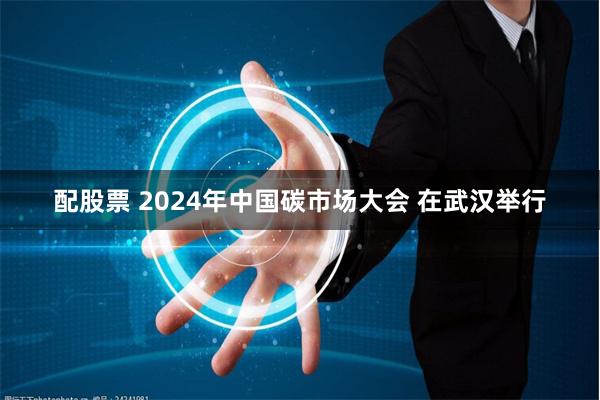 配股票 2024年中国碳市场大会 在武汉举行